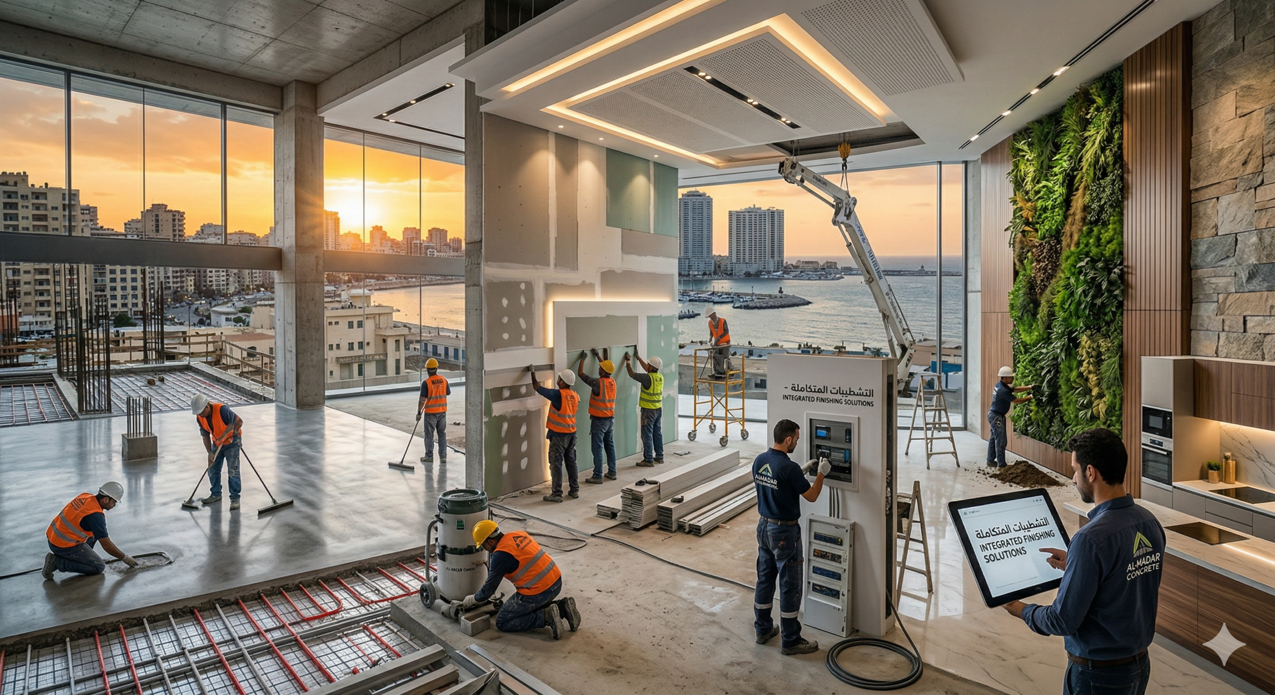 الصفحه الرئيسيه التشطيبات